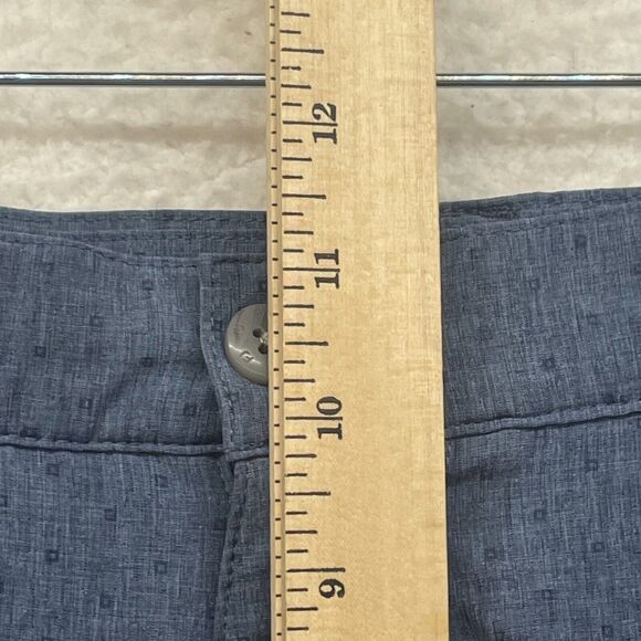 FootJoy Shorts Mens 38 Blue Dotted Golf Preppy Chino Performance FJ Flat Front - Picture 10 of 12